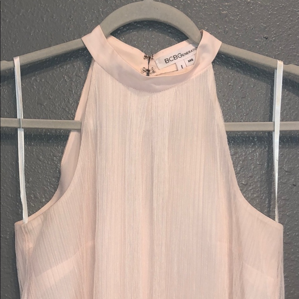 BCBG Generation pastel pink blouse